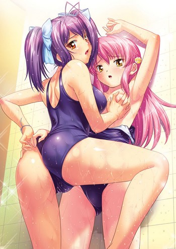 Gakkou Mizugi ~Semen Pool de Oyoidara~ / Школьный Купальник ~Купание в Бассейне Спермы~